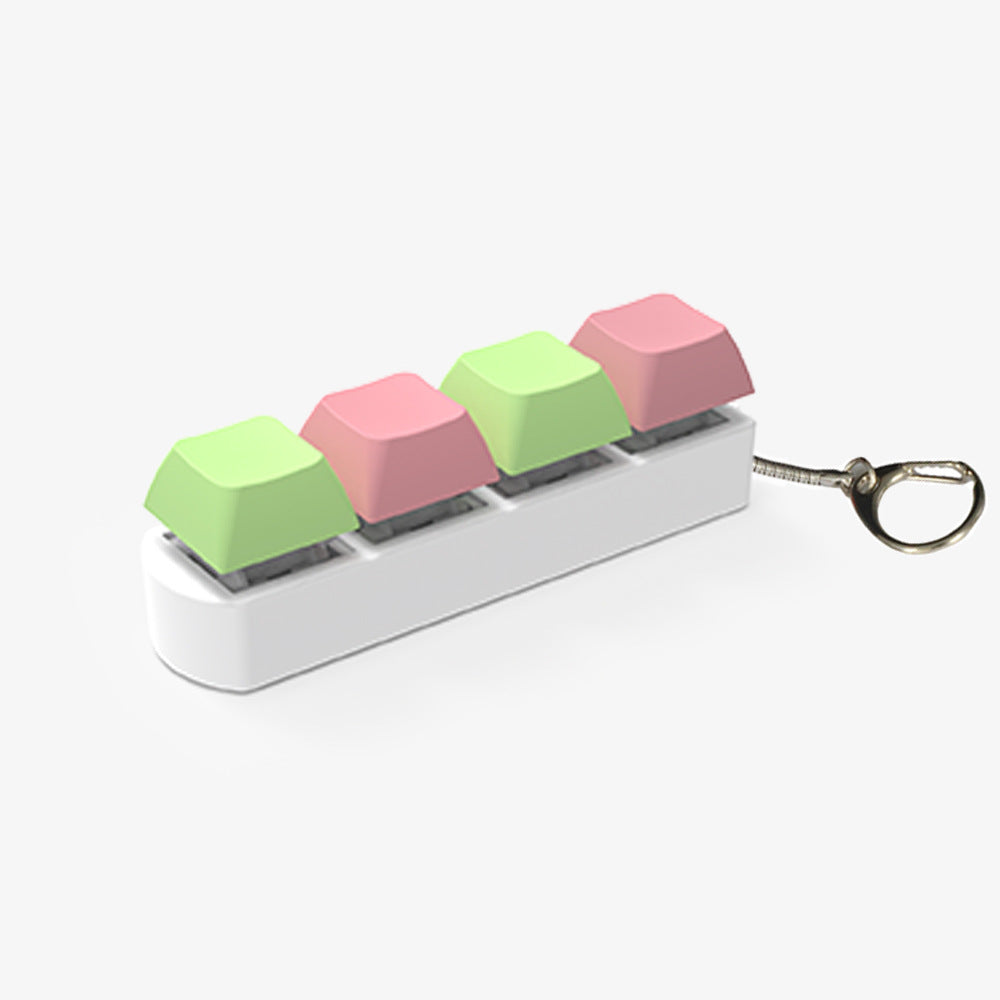 Wholesale Random ABS4 Key Axle Tester Fingertip Pressure Reducing Mechanical Key Fidget Keychains